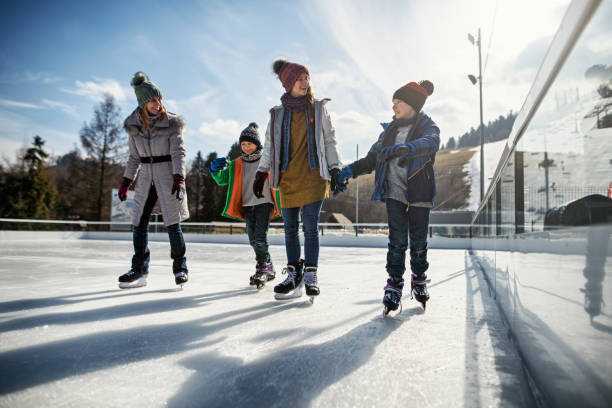 Try Ice Skating Without the Rail Happylifeguru