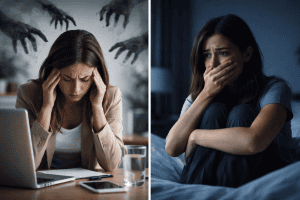 Stille Panikattacke erkennen – Unsichtbare Angst im Alltag